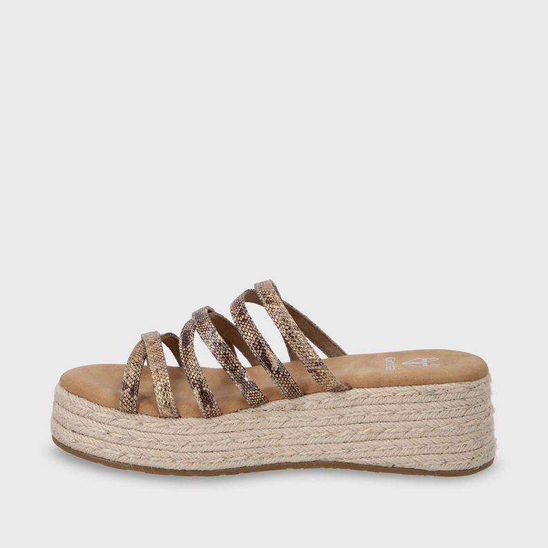 Sandalia Plataforma Oro Mujer 55972 Gotta-3