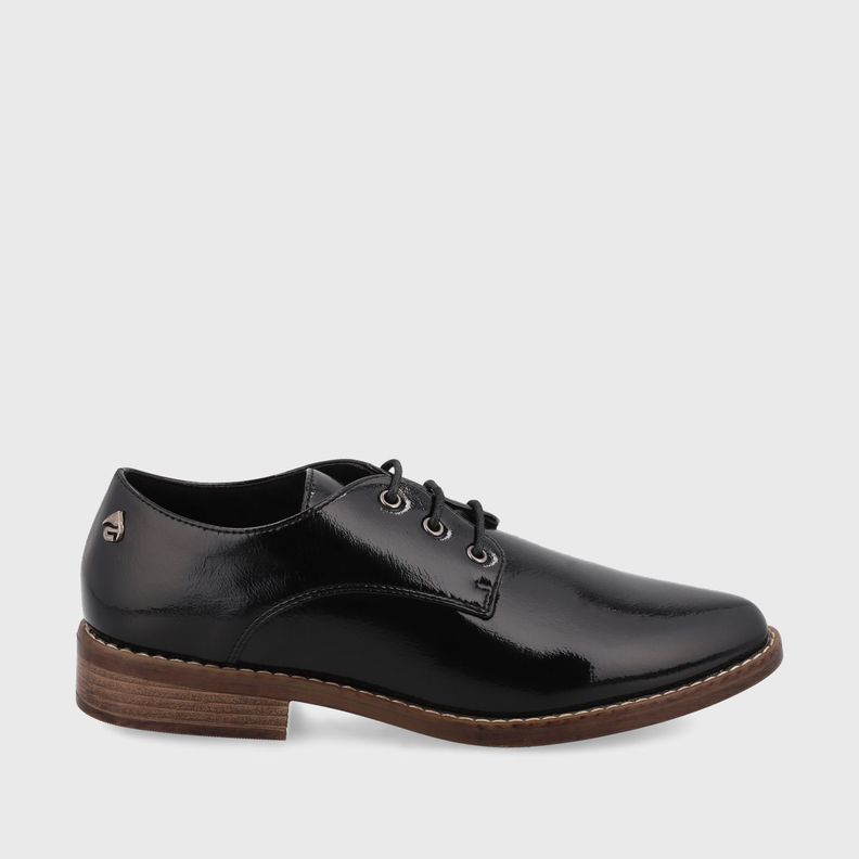 Zapato Charol Negro Mujer 17577 Gotta-0