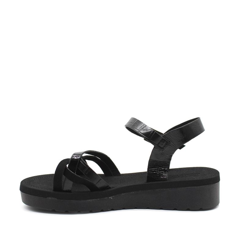 Sandalia Negra Mujer 13211 Gotta-3