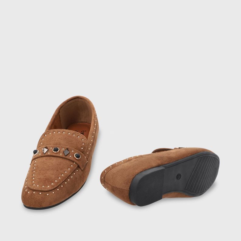 Zapato Plano Camel Mujer 54030 Gotta-6