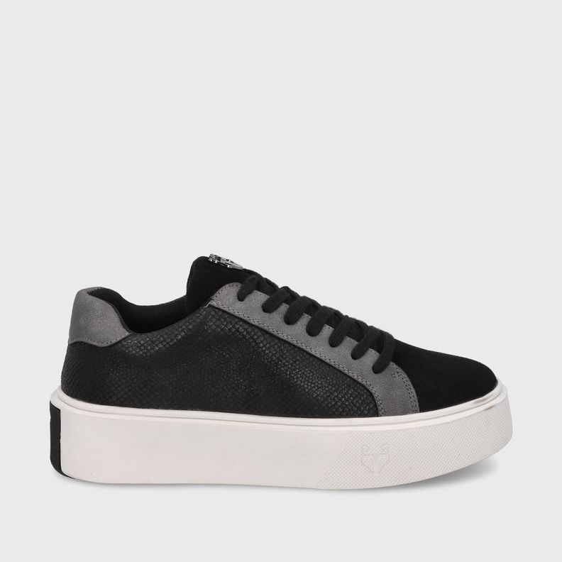 Zapatilla Negra  Mujer 43042 Gotta-0