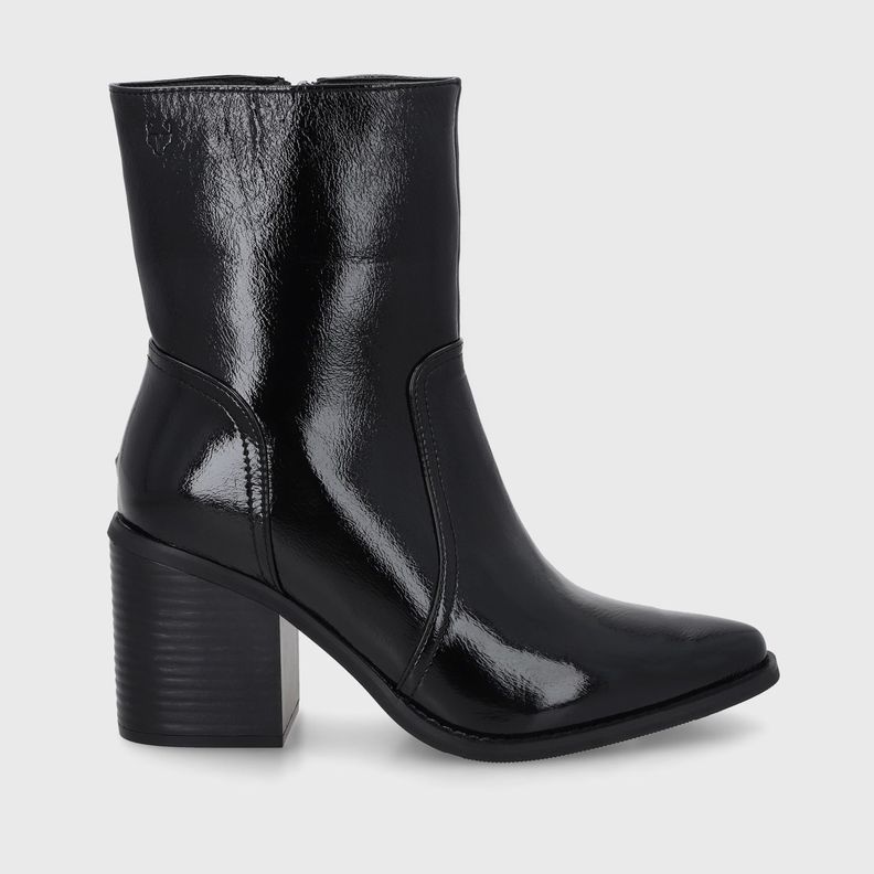 Botin Taco Negro Mujer 53783 Gotta-0