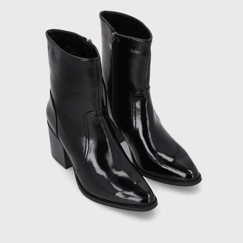 Botin Taco Negro Mujer 53783 Gotta-2