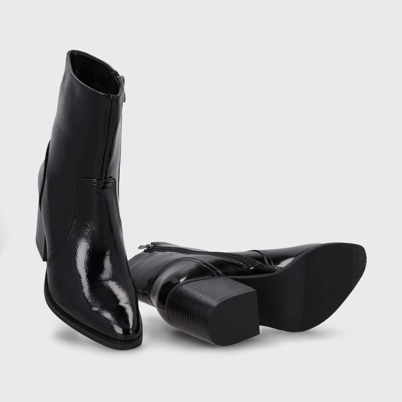 Botin Taco Negro Mujer 53783 Gotta-6