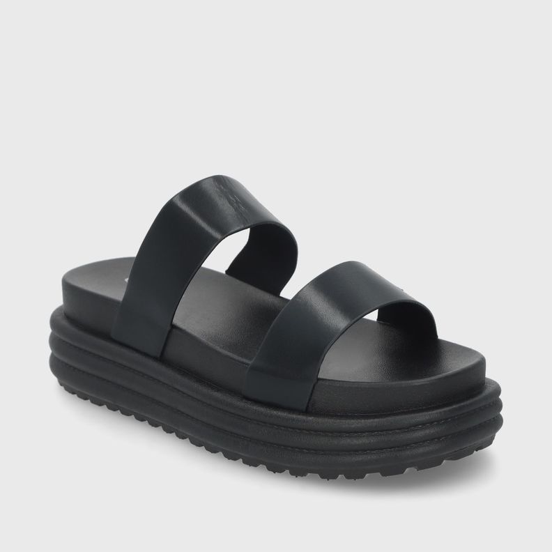 Sandalia Negra Mujer 42021 Gotta-1