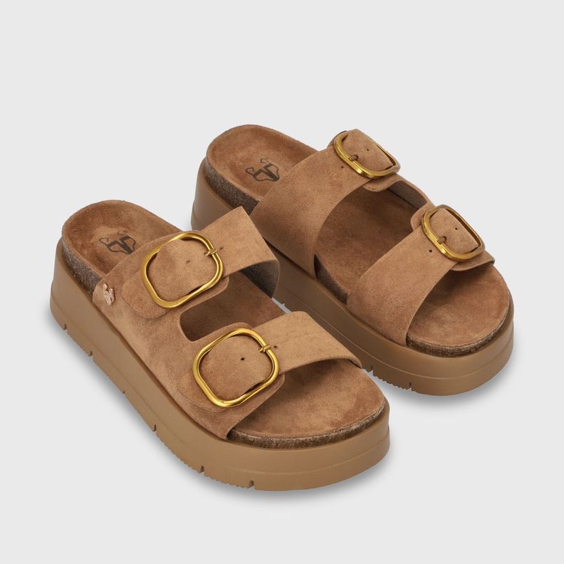 Sandalia Plataforma Café Mujer 55230 Gotta-2