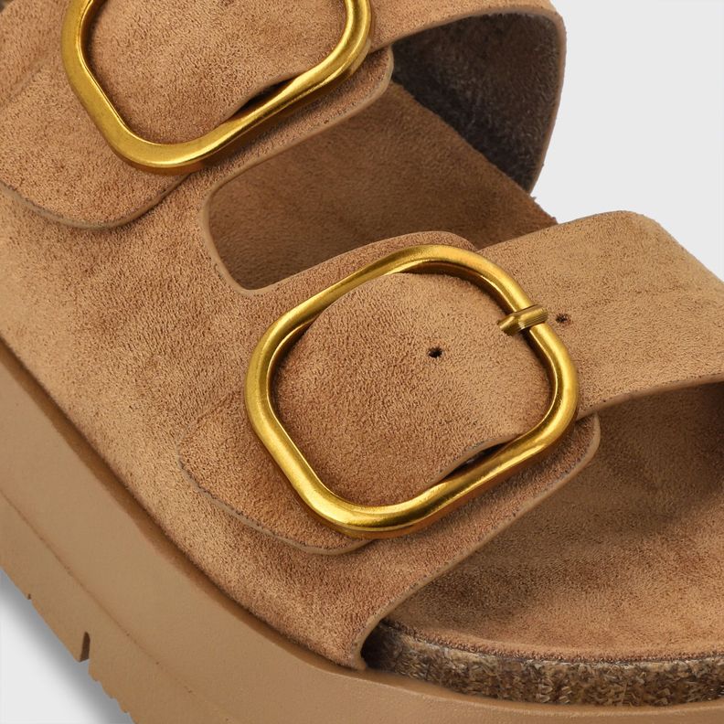 Sandalia Plataforma Café Mujer 55230 Gotta-5