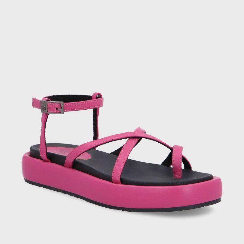 Sandalia Plana Fucsia Mujer 35210 Gotta-1