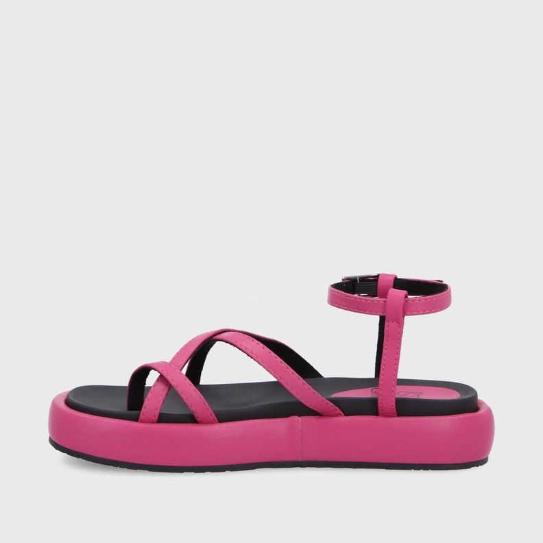 Sandalia Plana Fucsia Mujer 35210 Gotta-3