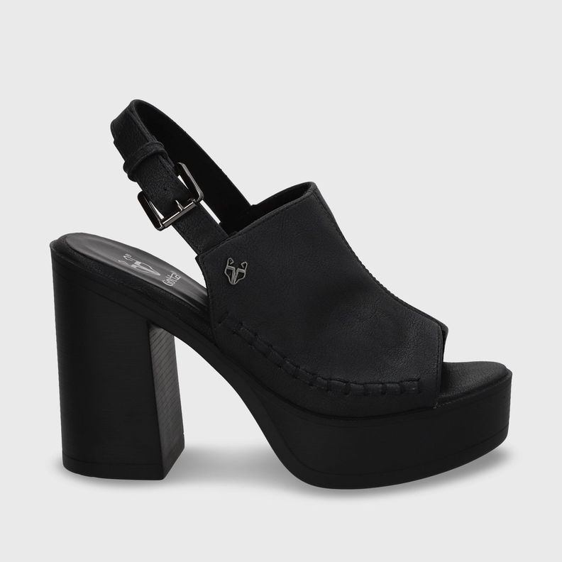 Sandalia Negra  Mujer 45962 Gotta-0