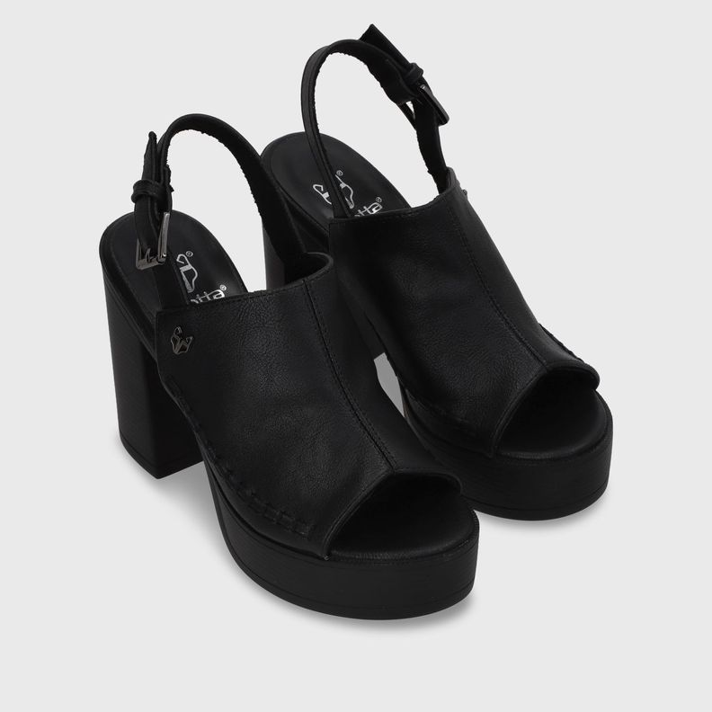 Sandalia Negra  Mujer 45962 Gotta-2