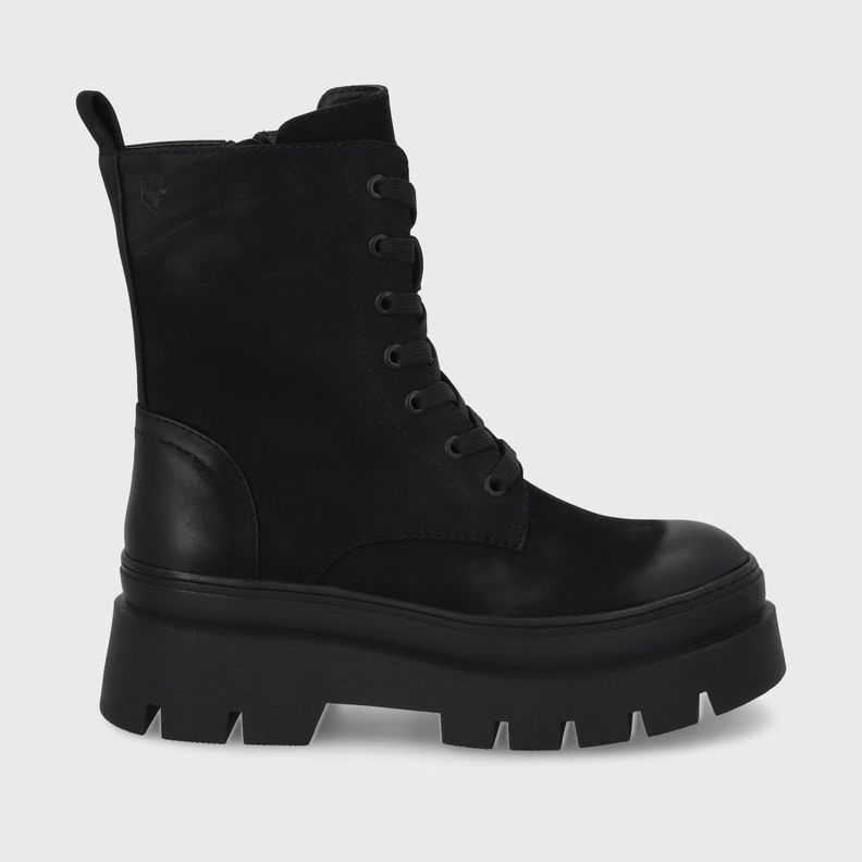 Botín Plataforma Negro Mujer 46102 Gotta-0