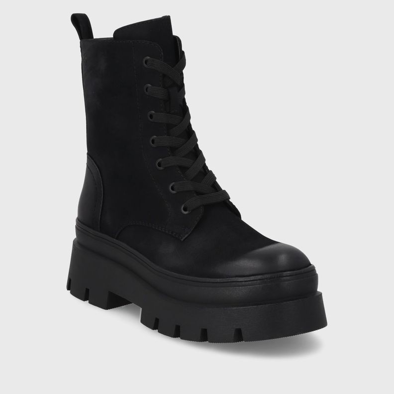 Botín Plataforma Negro Mujer 46102 Gotta-1