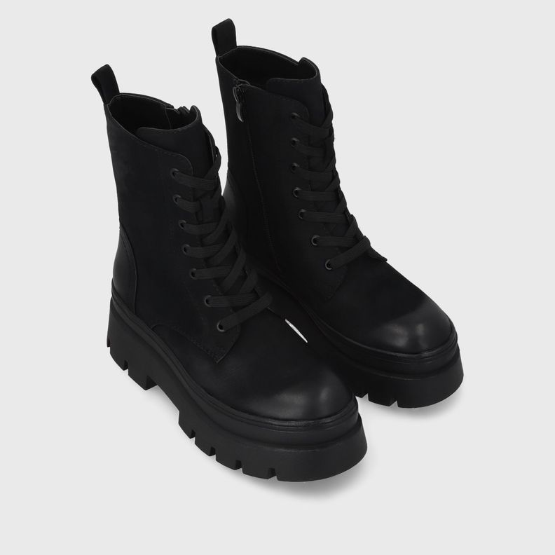 Botín Plataforma Negro Mujer 46102 Gotta-2