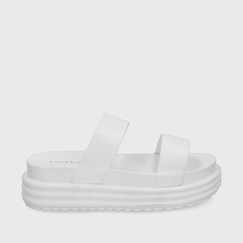 Sandalia Blanca Mujer 42021 Gotta-0