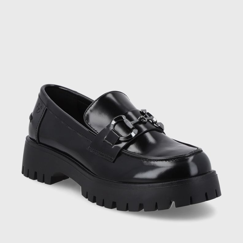 Zapato Plataforma Negro Mujer 46401 Gotta-1