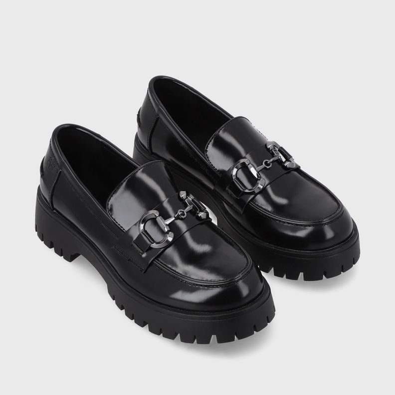 Zapato Plataforma Negro Mujer 46401 Gotta-2