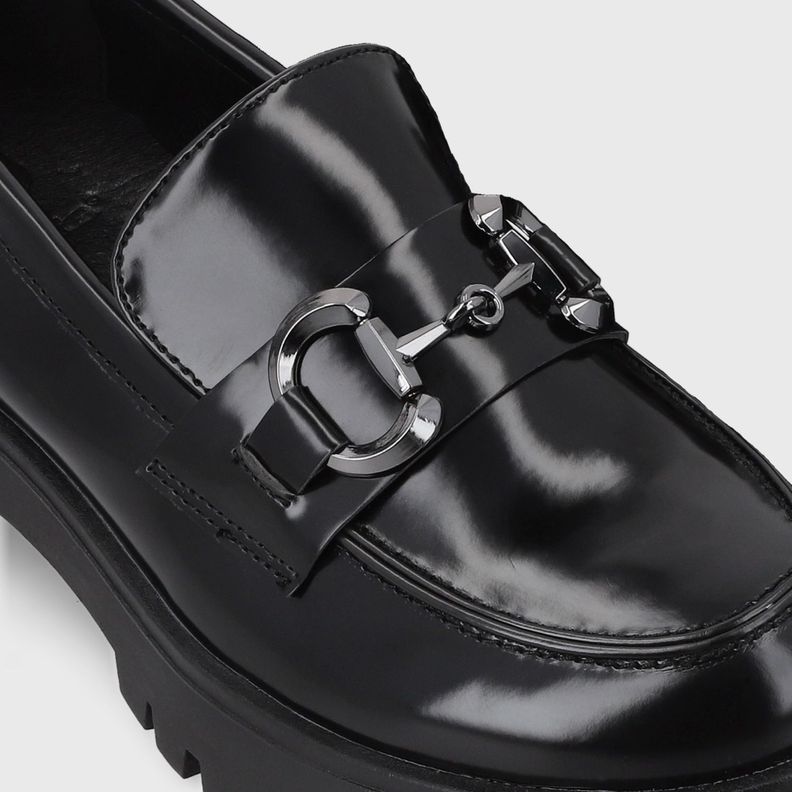 Zapato Plataforma Negro Mujer 46401 Gotta-5