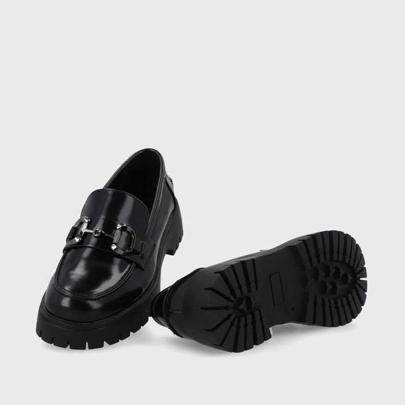 Zapato Plataforma Negro Mujer 46401 Gotta-6