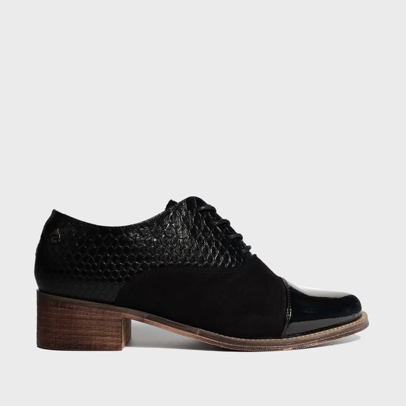 Zapato Negro Mujer 23551 Gotta-0