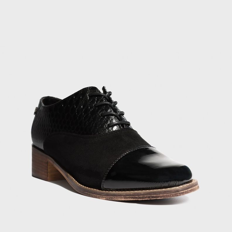 Zapato Negro Mujer 23551 Gotta-1