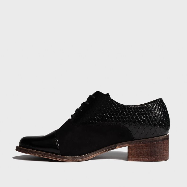 Zapato Negro Mujer 23551 Gotta-3