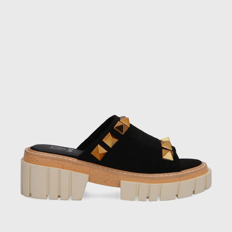 Sandalia Plataforma Negra Mujer 35162 Gotta-0