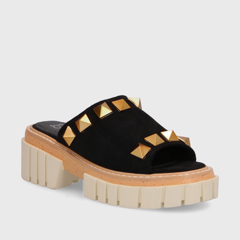 Sandalia Plataforma Negra Mujer 35162 Gotta-1