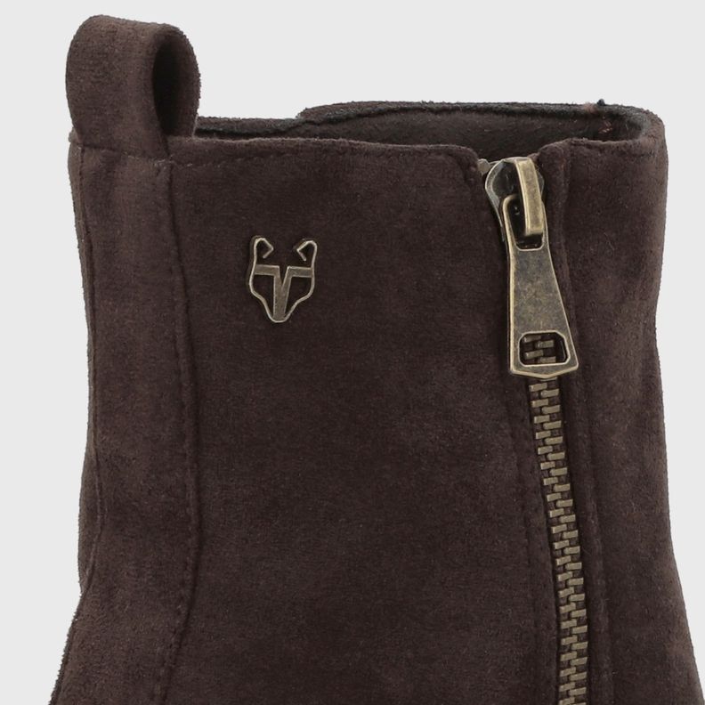Botin Taco Café Mujer 46203 Gotta-5