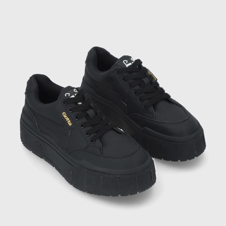 Zapatilla Negra  Mujer 43051 Gotta-2