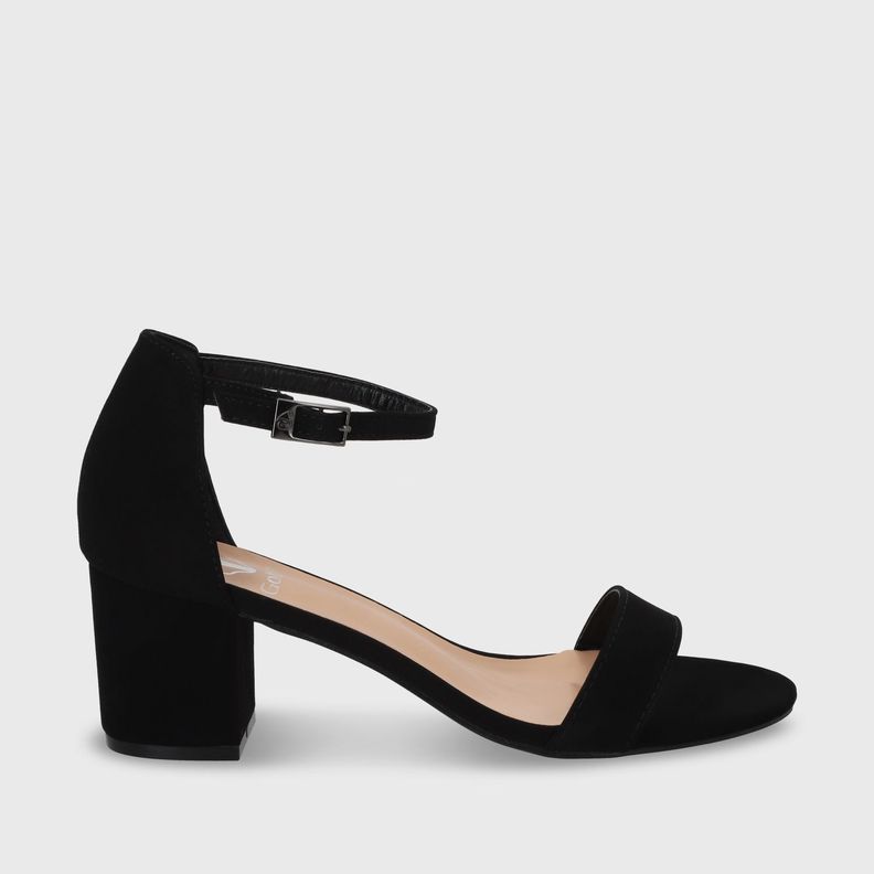Sandalia Negra Mujer C6161 Gotta