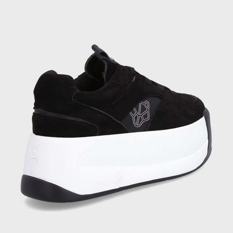 Zapatilla Plataforma Negra Mujer C7325 Gotta-4