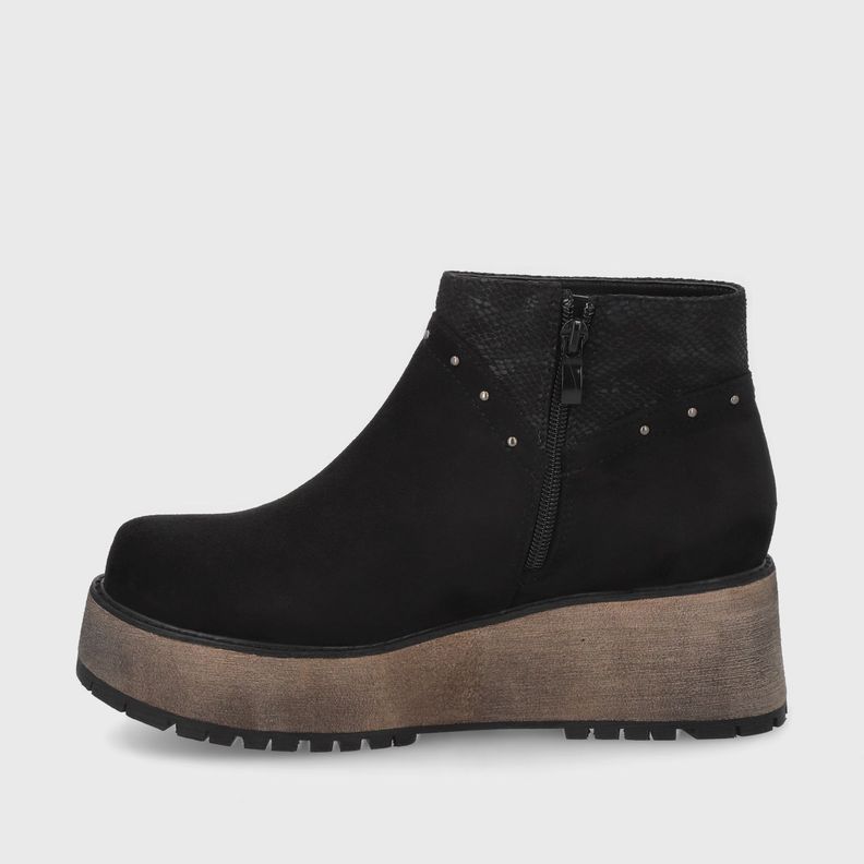 Botín Negro Mujer 15112 Gotta-3