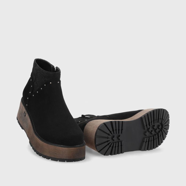 Botín Negro Mujer 15112 Gotta-6