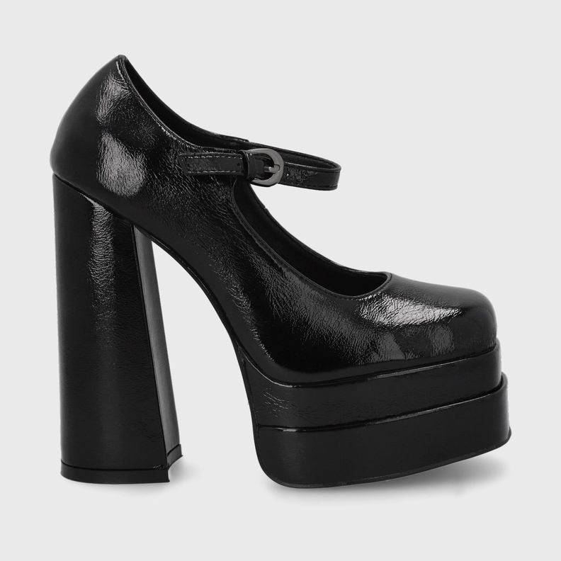 Zapato Plataforma Negro  Mujer 25913 Gotta-0