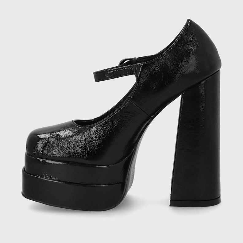 Zapato Plataforma Negro  Mujer 25913 Gotta-3