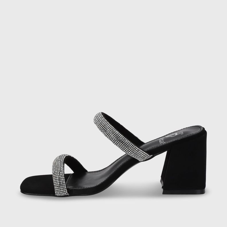 Sandalia Taco Negra Mujer 35133 Gotta-3