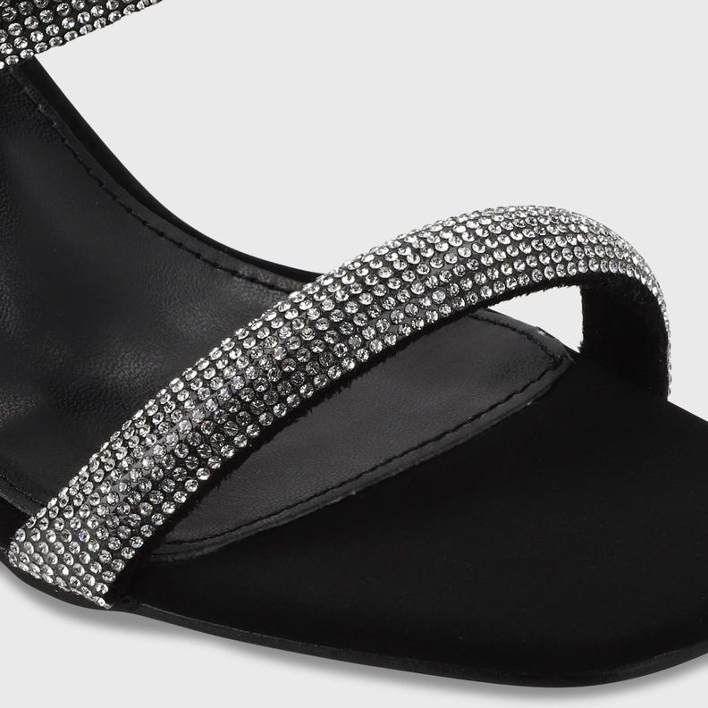 Sandalia Taco Negra Mujer 35133 Gotta-5