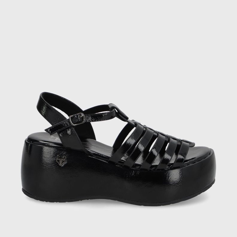 Sandalia Negra Mujer 45821 Gotta-0