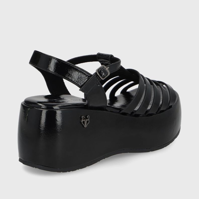 Sandalia Negra Mujer 45821 Gotta-4