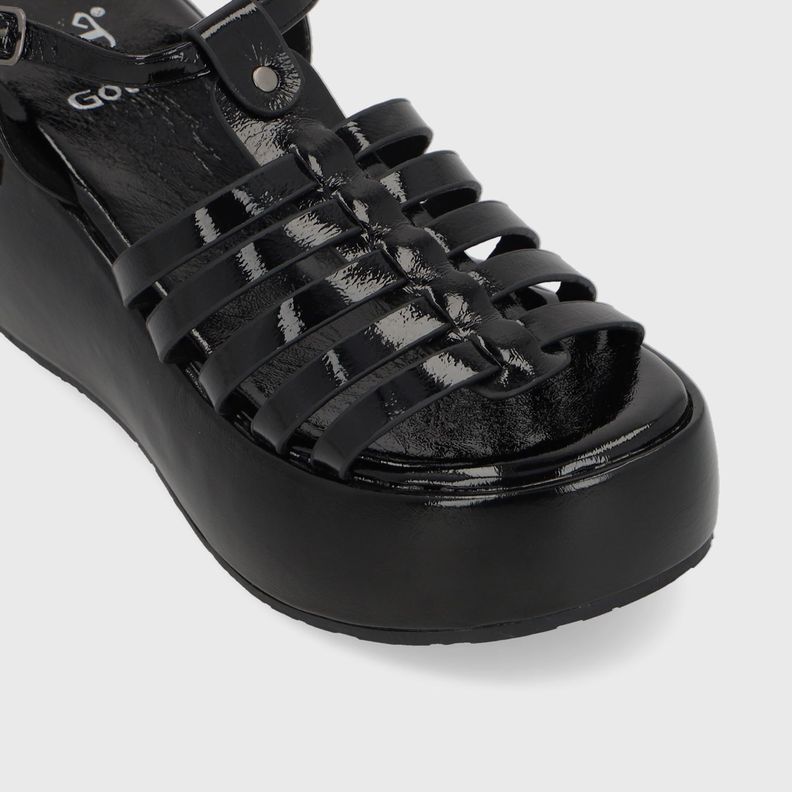Sandalia Negra Mujer 45821 Gotta-5