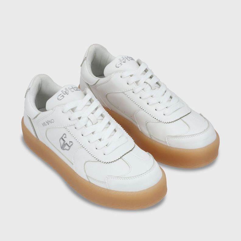 zapatilla Plano Blanco Mujer 53741 Gotta-2
