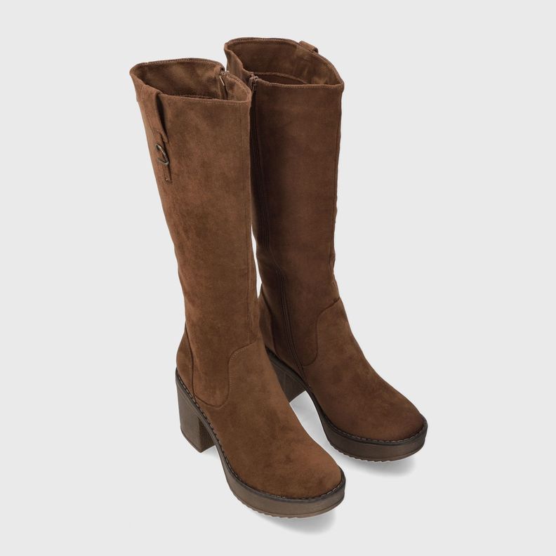 Bota Taco Café Mujer 13501 Gotta-2