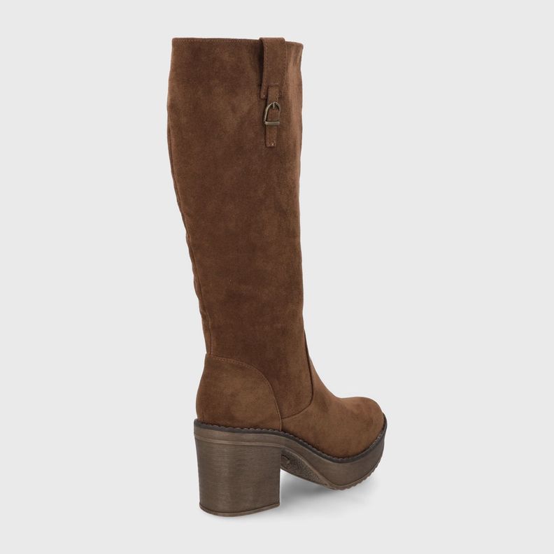 Bota Taco Café Mujer 13501 Gotta-4
