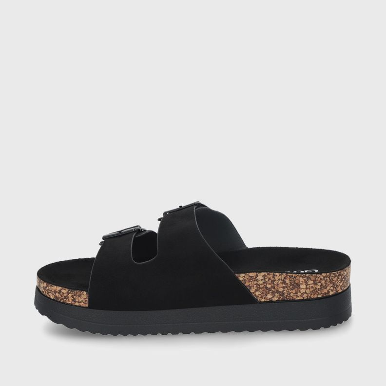 Sandalia Negra Mujer 12062 Gotta-4