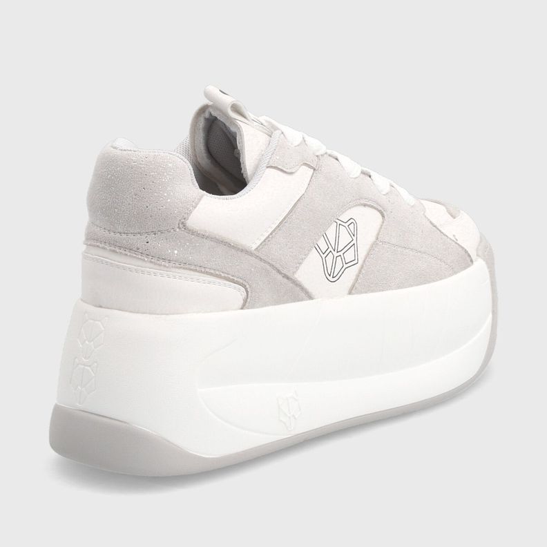 Zapatilla Plataforma Gris Mujer C7325 Gotta-4