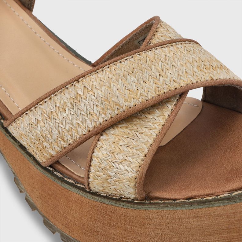 Sandalia Plataforma Beige Mujer 25796 Gotta-5
