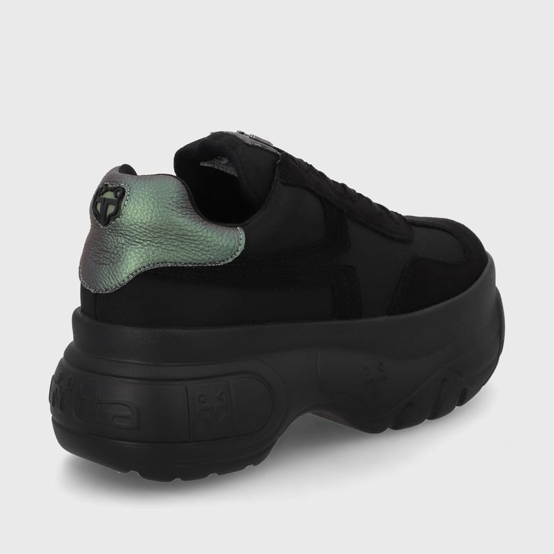 Zapatilla Negra Mujer 97243 Gotta-4