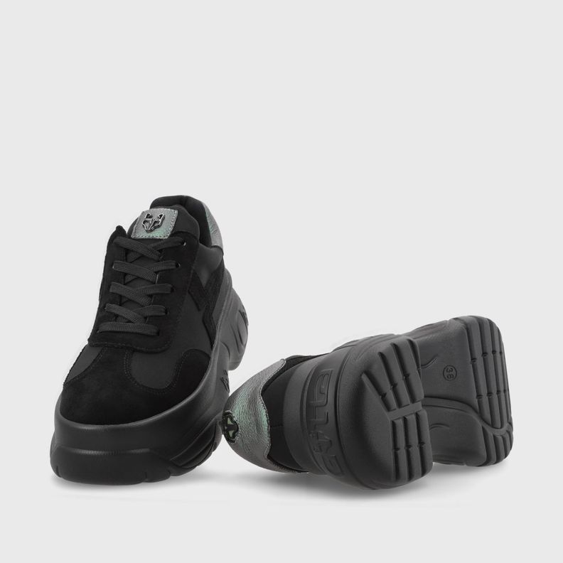 Zapatilla Negra Mujer 97243 Gotta-6