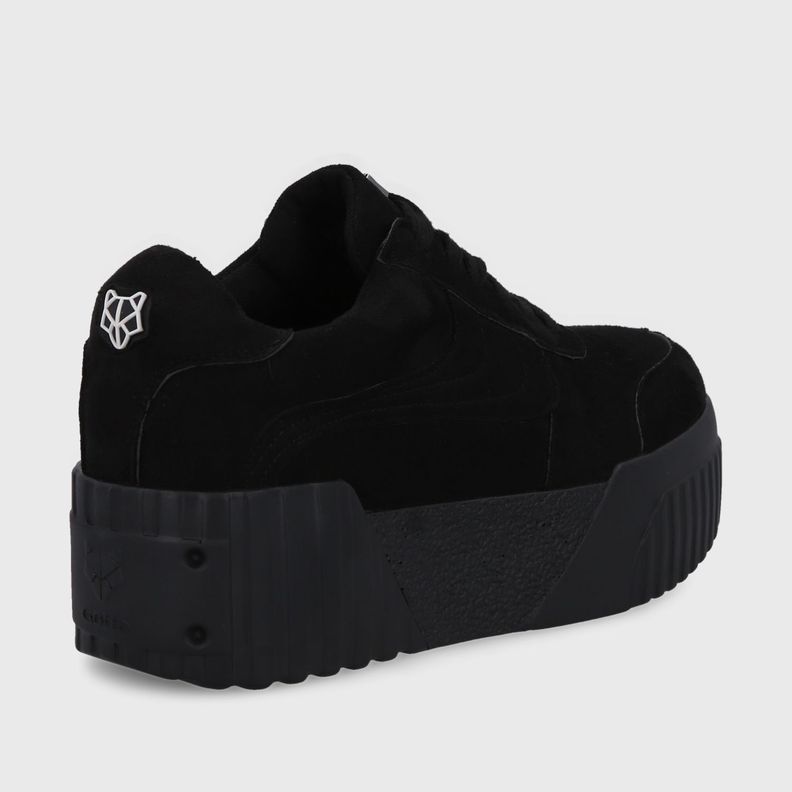 Zapatilla Negra Mujer 13142 Gotta-4